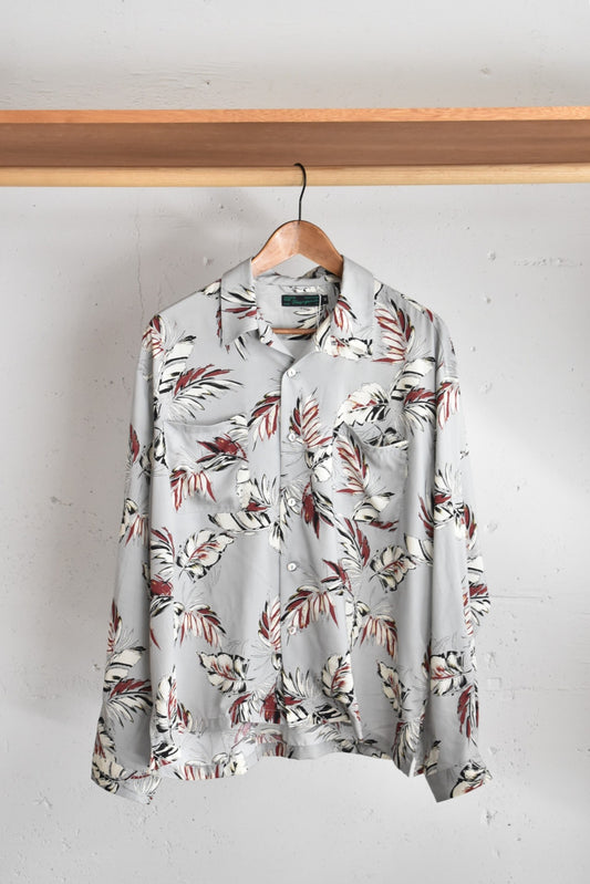 「nasngawm」southern shirt -gray-