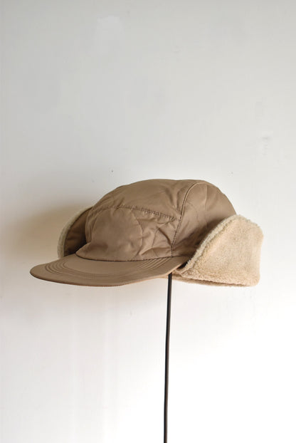 「TAION」military down × boa warm cap  -coyote-