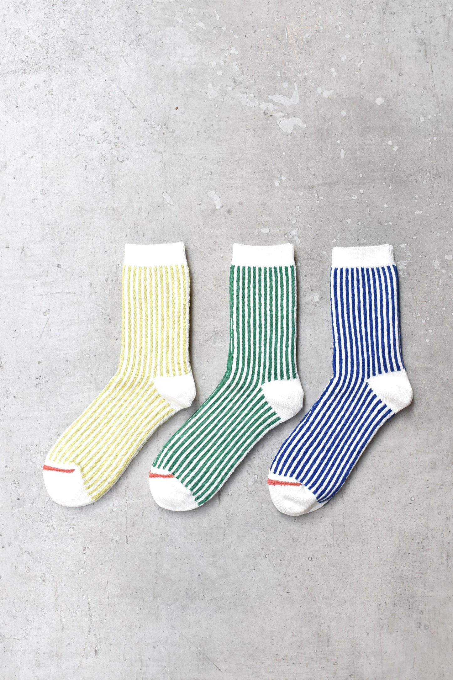 「ROTOTO」vertical stripe socks