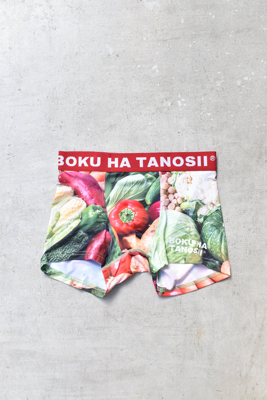 「BOKU HA TANOSII」ボクタノ boxer pants -お野菜-