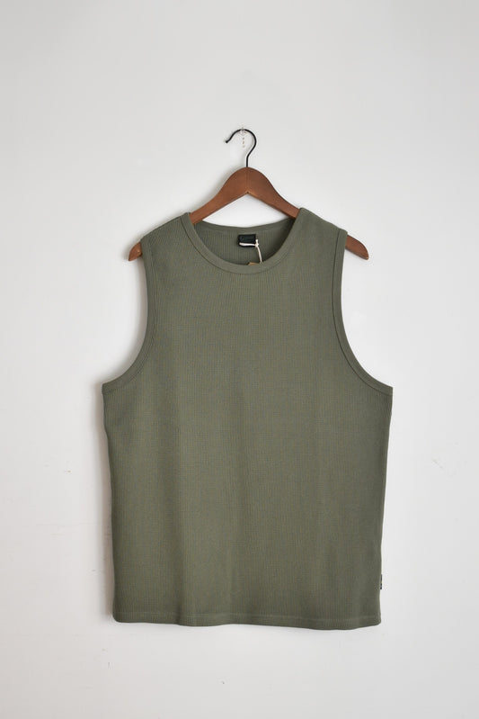 「GOHEMP」comfort tank top -olive green-