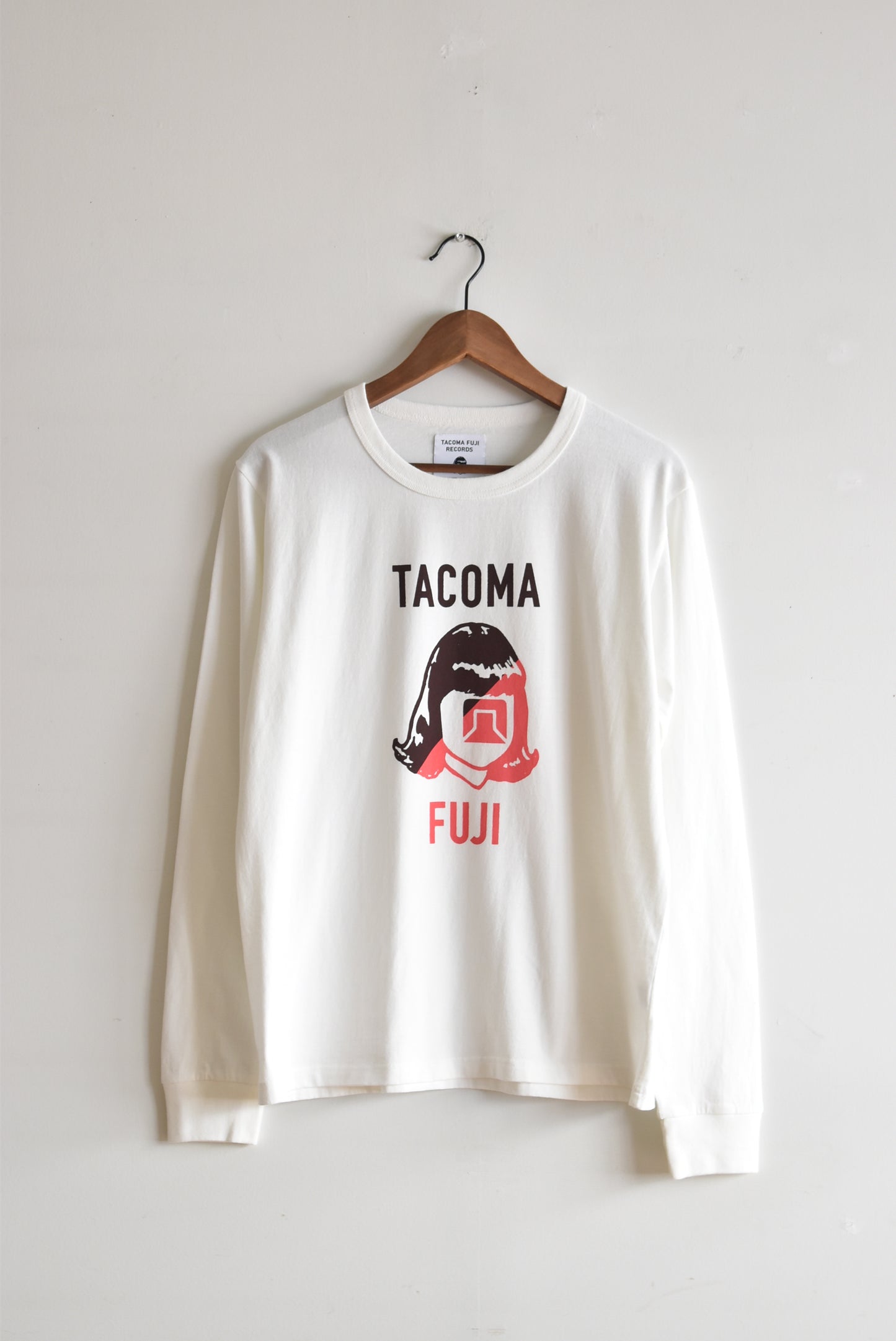 "TACOMA FUJI RECORDS" big logo LS -gradation- 