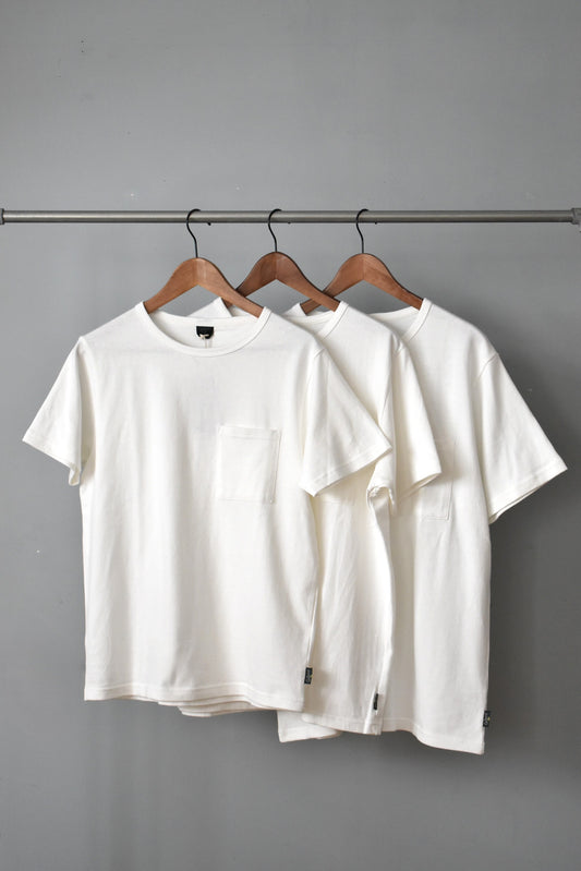 「GOHEMP」basic fits pocket Tee -natural-