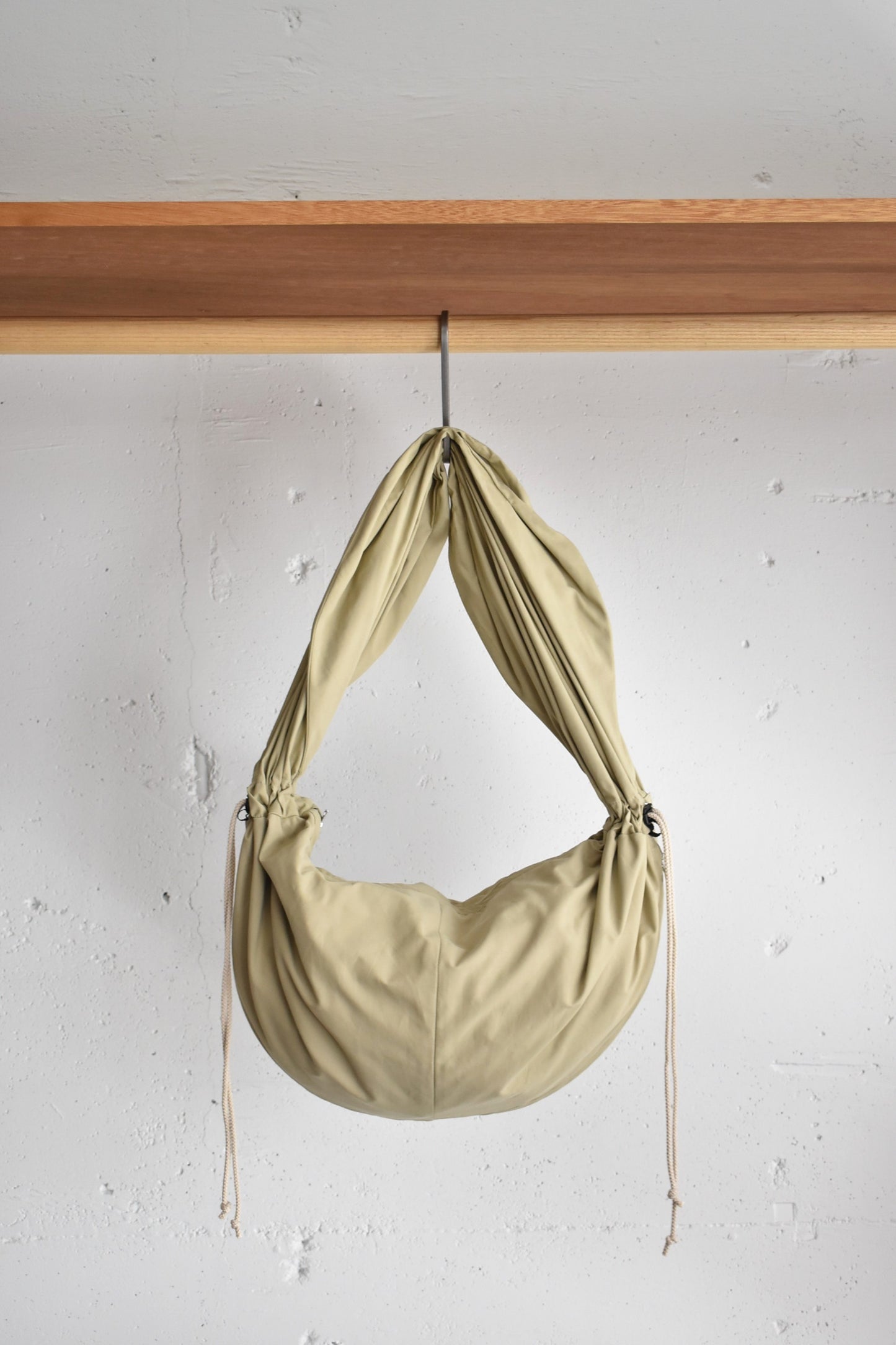 「leh」kesa bag mini -beige-