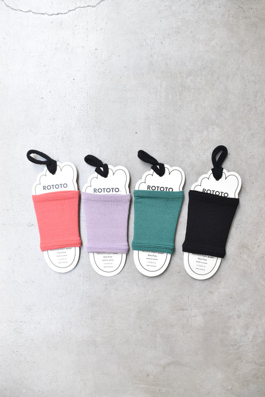 「ROTOTO」foot band -recycle polyester&organic cotton-