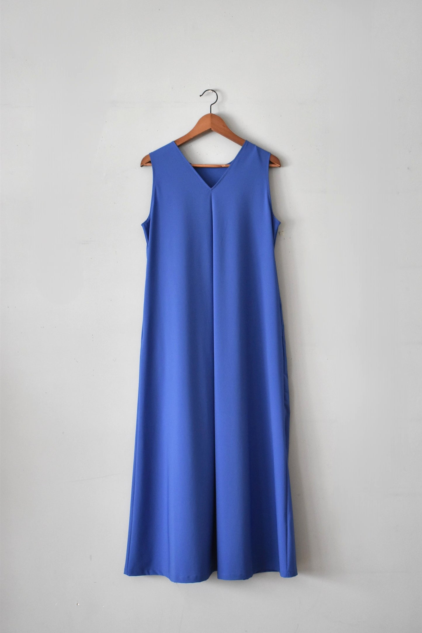 「hunch」ice touch 2way dress -blue-