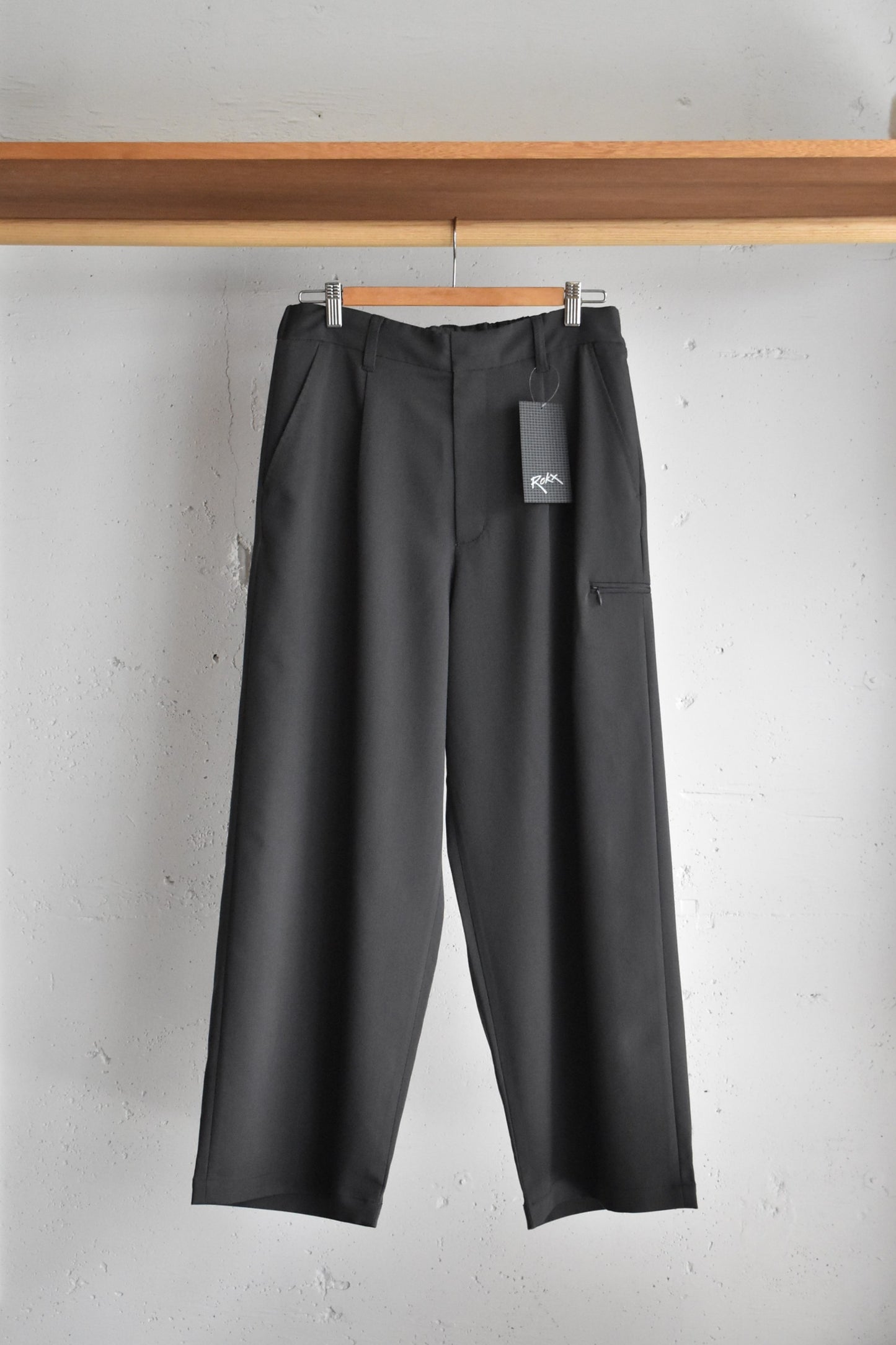 「ROKX」DN pants -jet black-