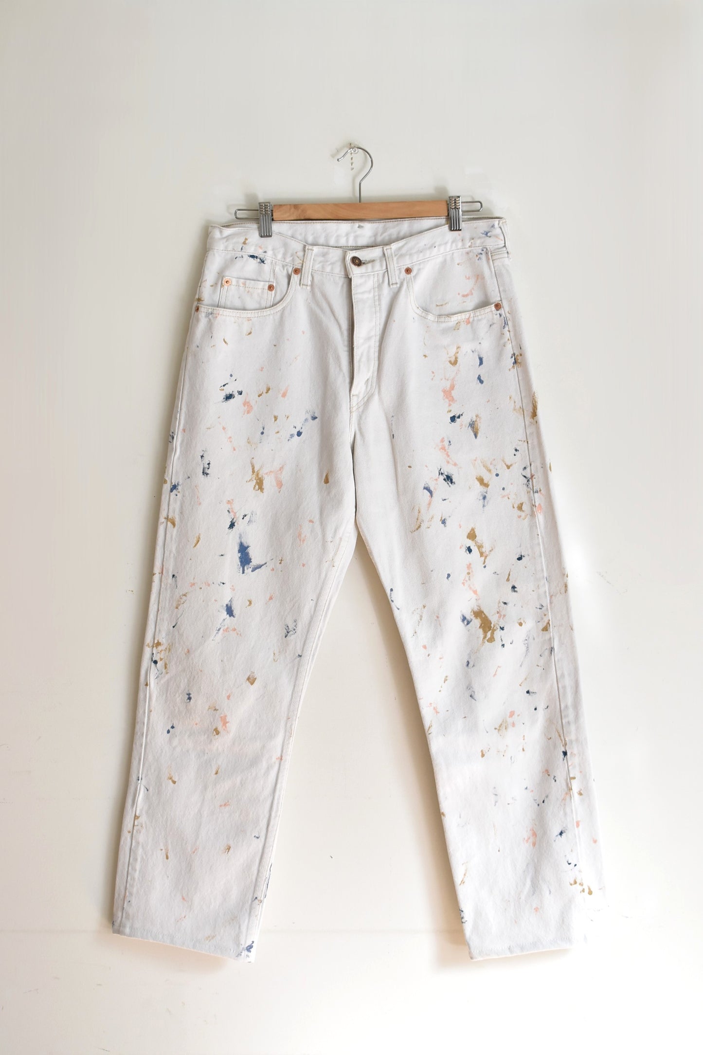 「nasngawam」collision pants -size L- #１