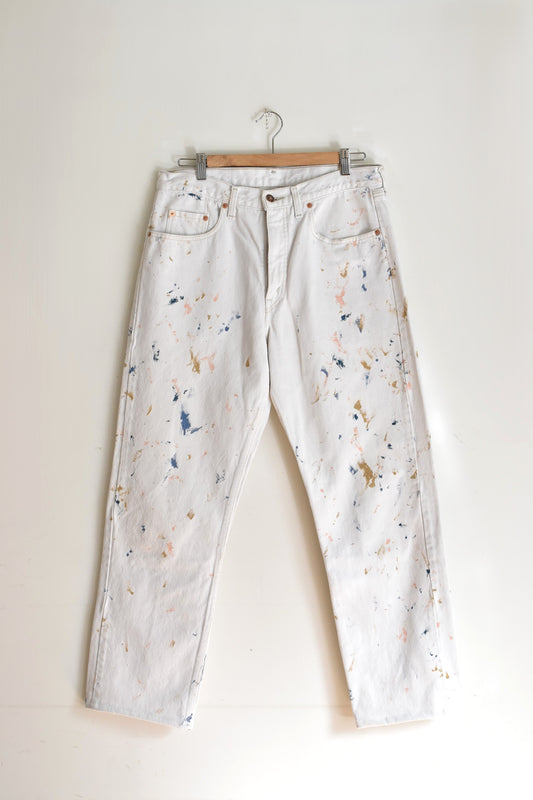 「nasngawam」collision pants -size L- #１
