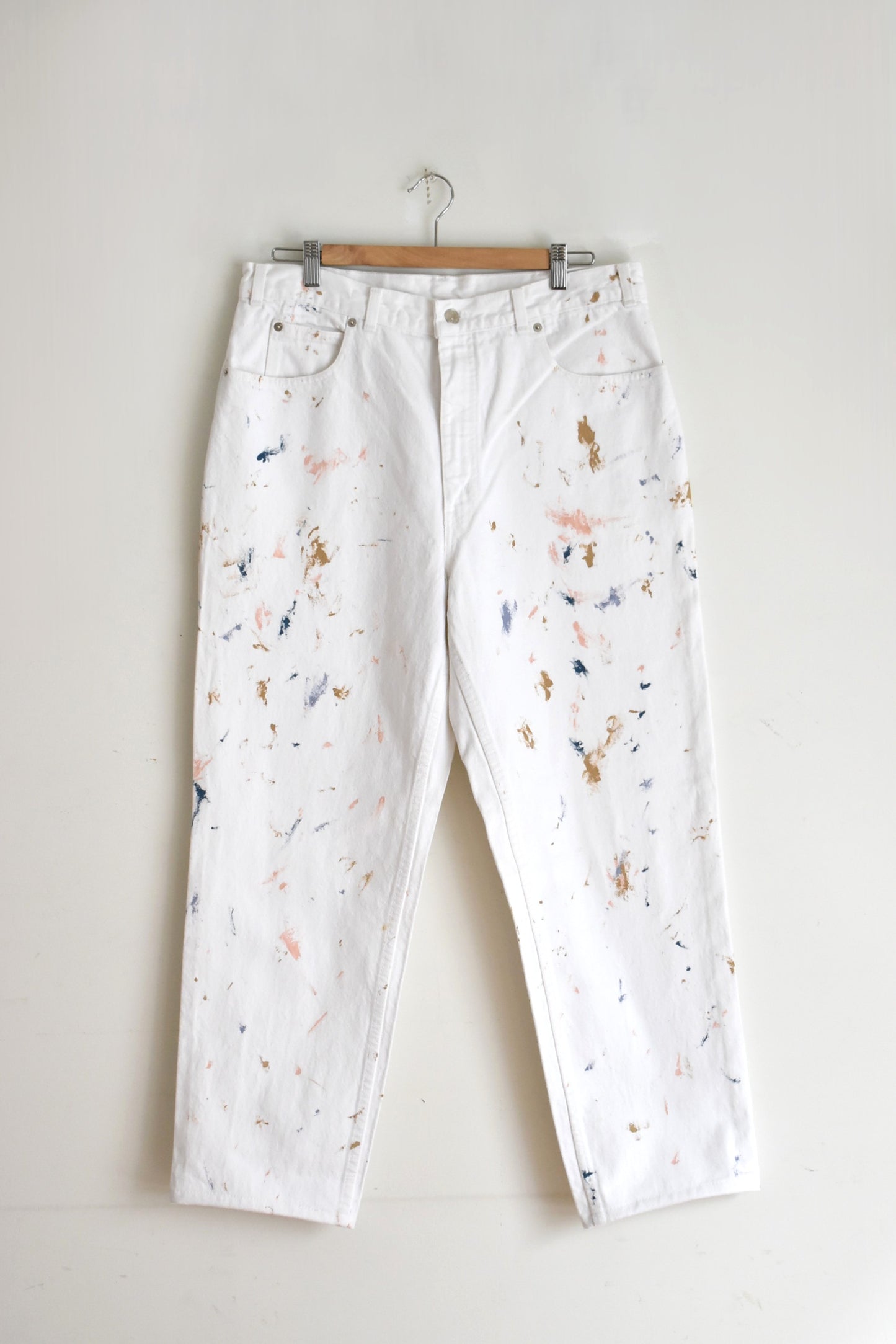 「nasngawam」collision pants -size L- #2
