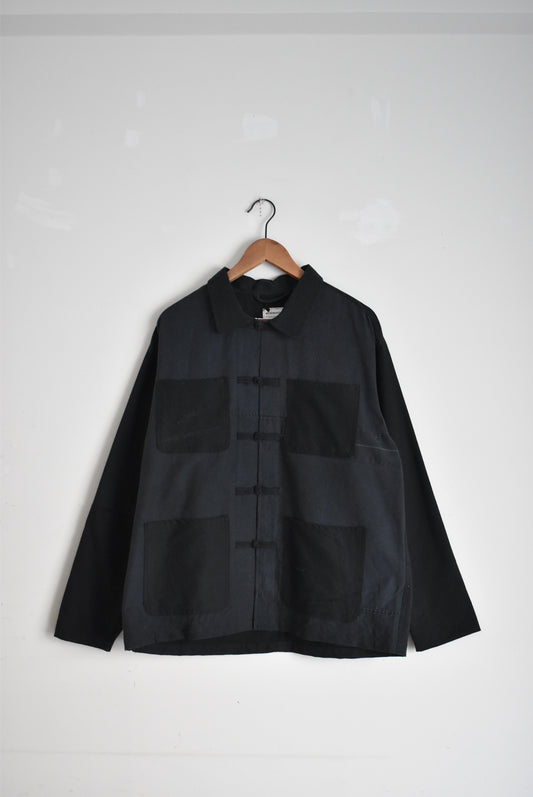 「Mr.Remakeman」china shirts -balck- size2